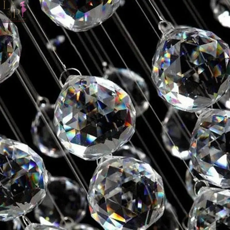 Luxury LED Crystal Chandelier, Modern Design, L100xW55xH80cm, 110-220V Lamp Post